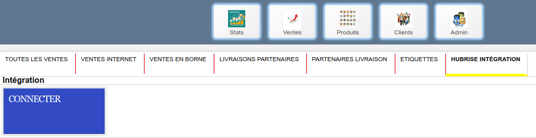 Connexion à HubRise - Se connecter