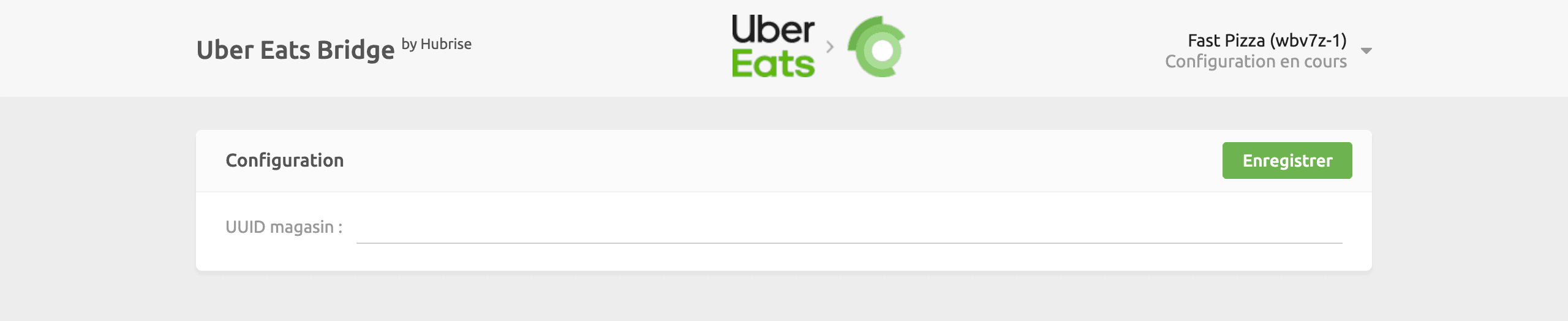 UUID de restaurant Uber Eats